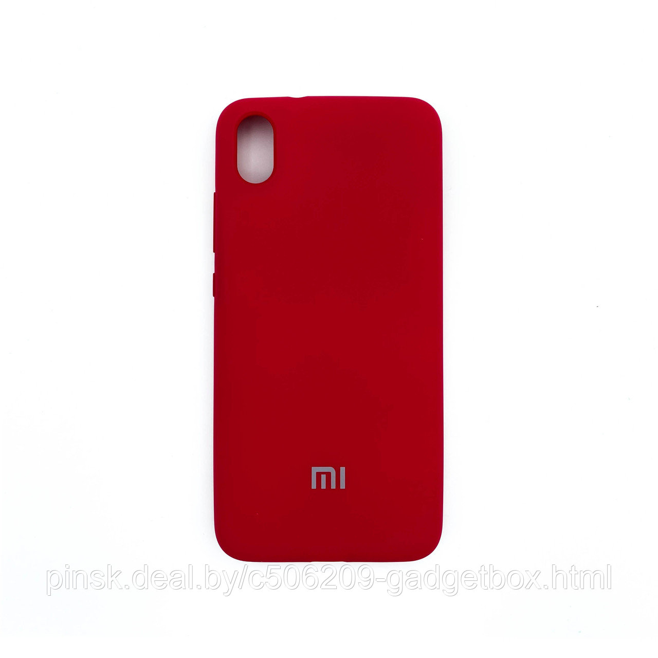 Чехол Silicone Cover для Xiaomi Redmi 7A, Красная роза - фото 1 - id-p154459747
