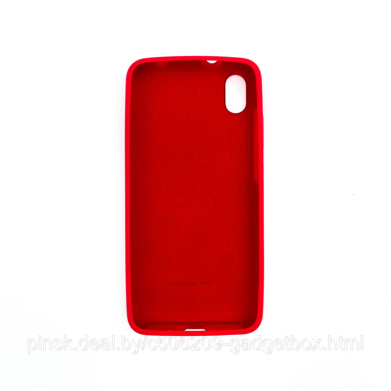 Чехол Silicone Cover для Xiaomi Redmi 7A, Красный - фото 2 - id-p154459745