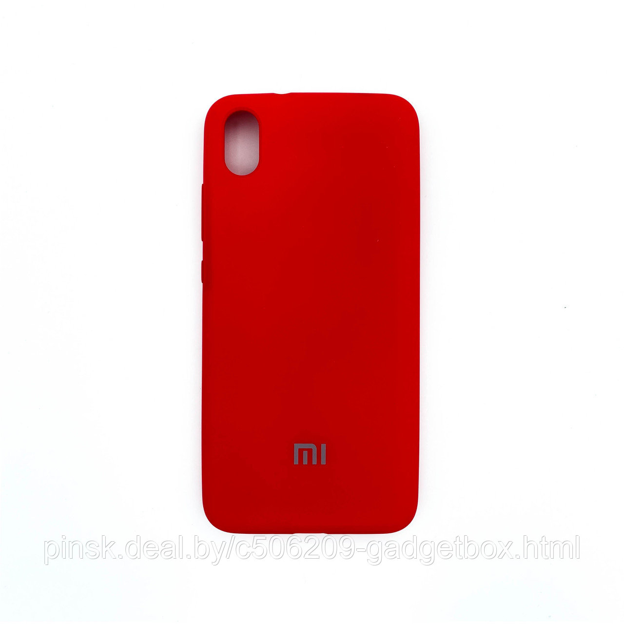 Чехол Silicone Cover для Xiaomi Redmi 7A, Красный - фото 1 - id-p154459745