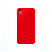 Чехол Silicone Cover для Xiaomi Redmi 7A, Фуксия