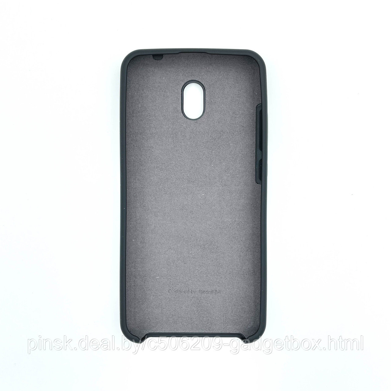 Чехол Silicone Cover для Xiaomi Redmi 8A, Черный - фото 2 - id-p154459757