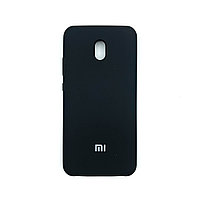 Чехол Silicone Cover для Xiaomi Redmi 8A, Черный