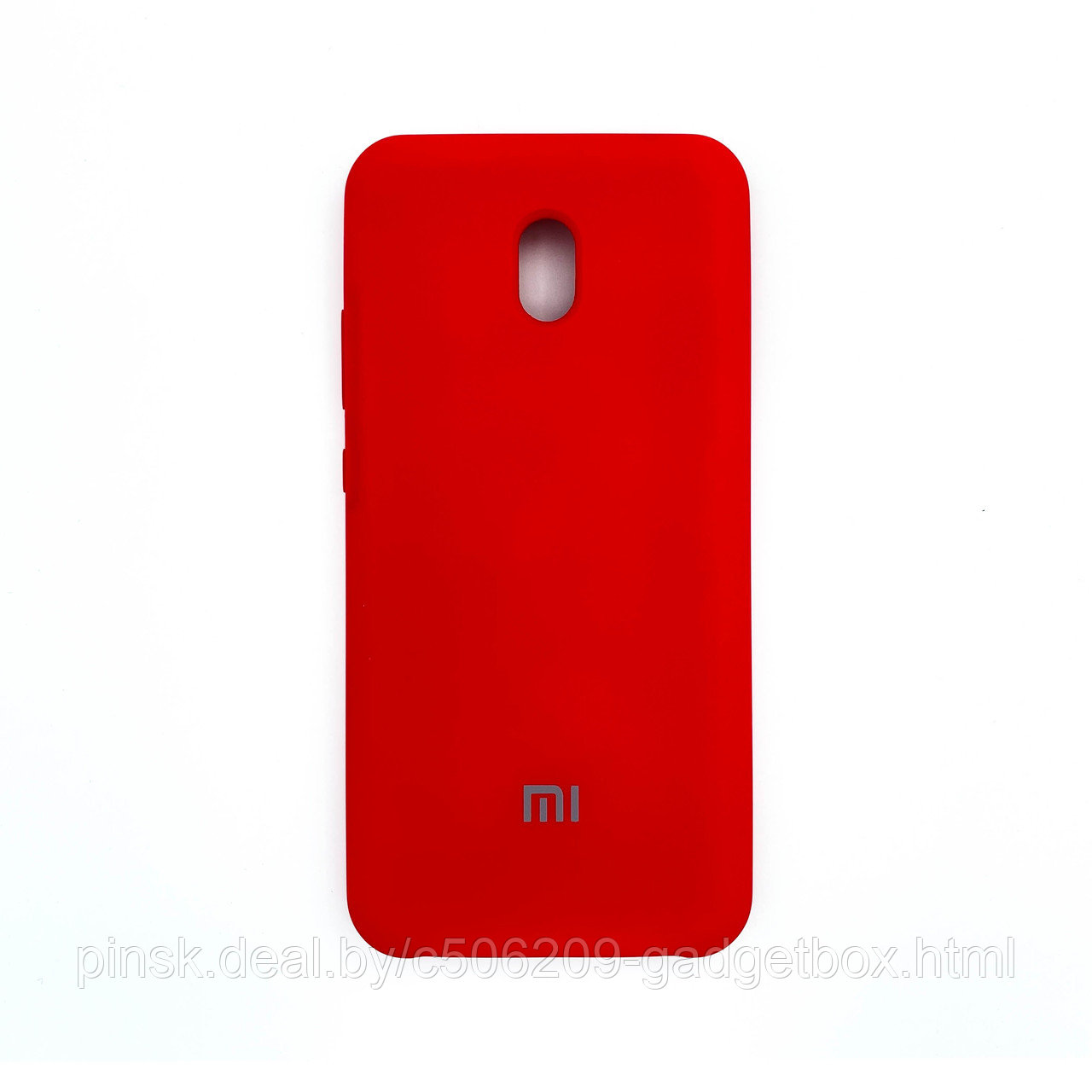Чехол Silicone Cover для Xiaomi Redmi 8A, Красный - фото 1 - id-p154459756