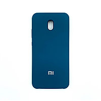 Чехол Silicone Cover для Xiaomi Redmi 8A, синий