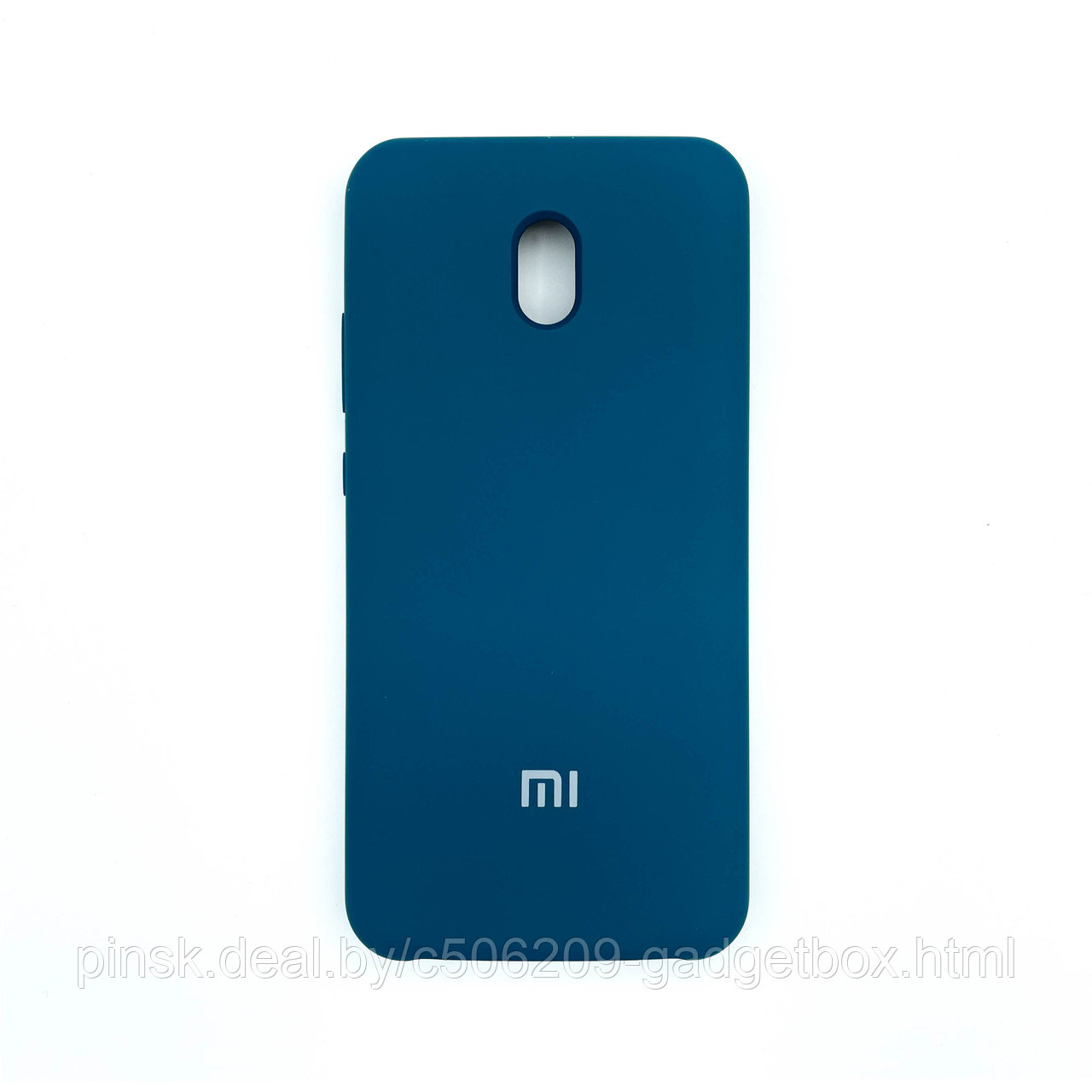 Чехол Silicone Cover для Xiaomi Redmi 8A, синий - фото 1 - id-p154459759