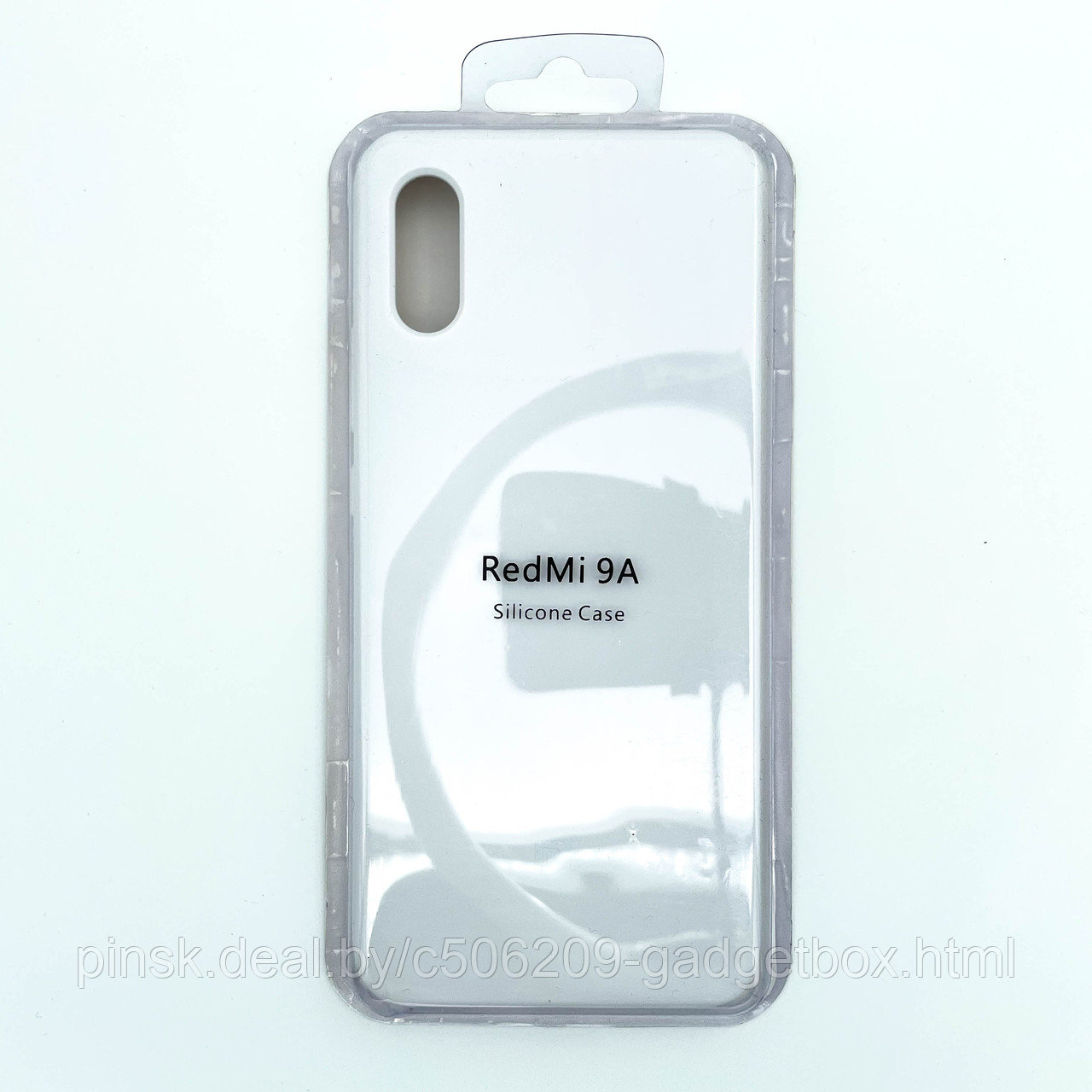 Чехол Silicone Cover для Xiaomi Redmi 9A, Белый - фото 1 - id-p154459765