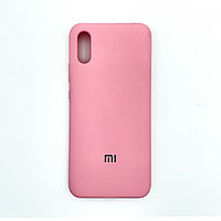 Чехол Silicone Cover для Xiaomi Redmi 9A, Нежно-розовый