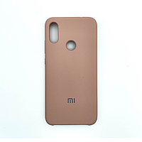 Чехол Silicone Cover для Xiaomi Redmi Note 7 / Redmi Note 7 Pro, Песочно-розовый