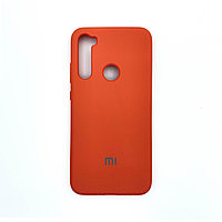 Чехол Silicone Cover для Xiaomi Redmi Note 8, Персиковый