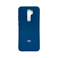 Чехол Silicone Cover для Xiaomi Redmi Note 8 Pro, Синий