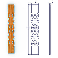 Прорезная балясина Б-5