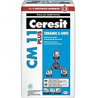 Клей для плитки усиленной фиксации Ceresit СМ 11 plus