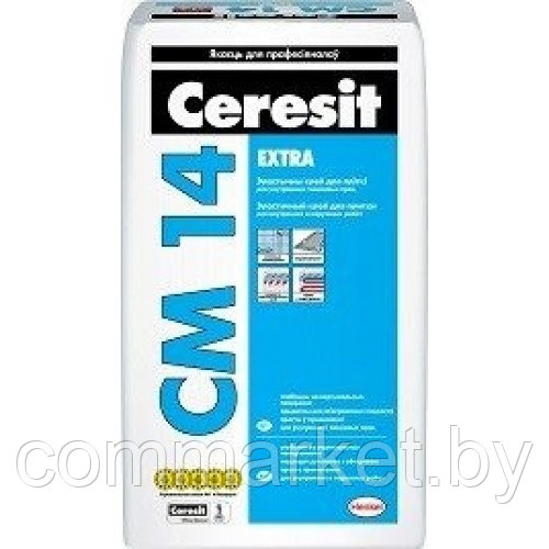 Эластичный клей для плитки «Extra» Ceresit СМ 14 - фото 1 - id-p155482815