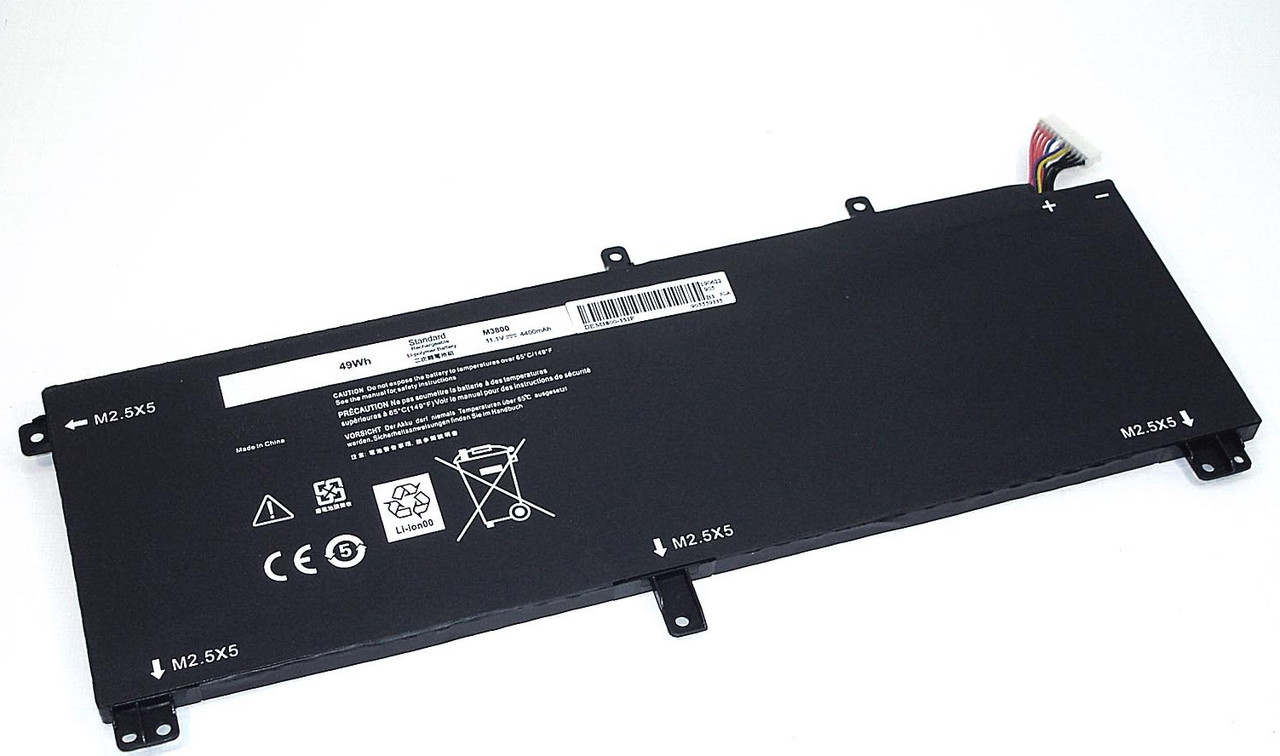 Аккумулятор (батарея) для ноутбука Dell XPS 15-9530  (T0TRM) 11.4V 4400mAh