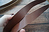 Ручки для сумки 70*2 см пришивные цвет: коричневый , кожа (пара), фото 2