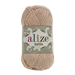 Пряжа Alize Bella (100% хлопок ) цвет 417 телесный