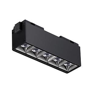 358523 SHINO NT21 000 черный Трековый светильник для низковольного шинопровода IP20 LED 4000K 10W 48V KIT, фото 2