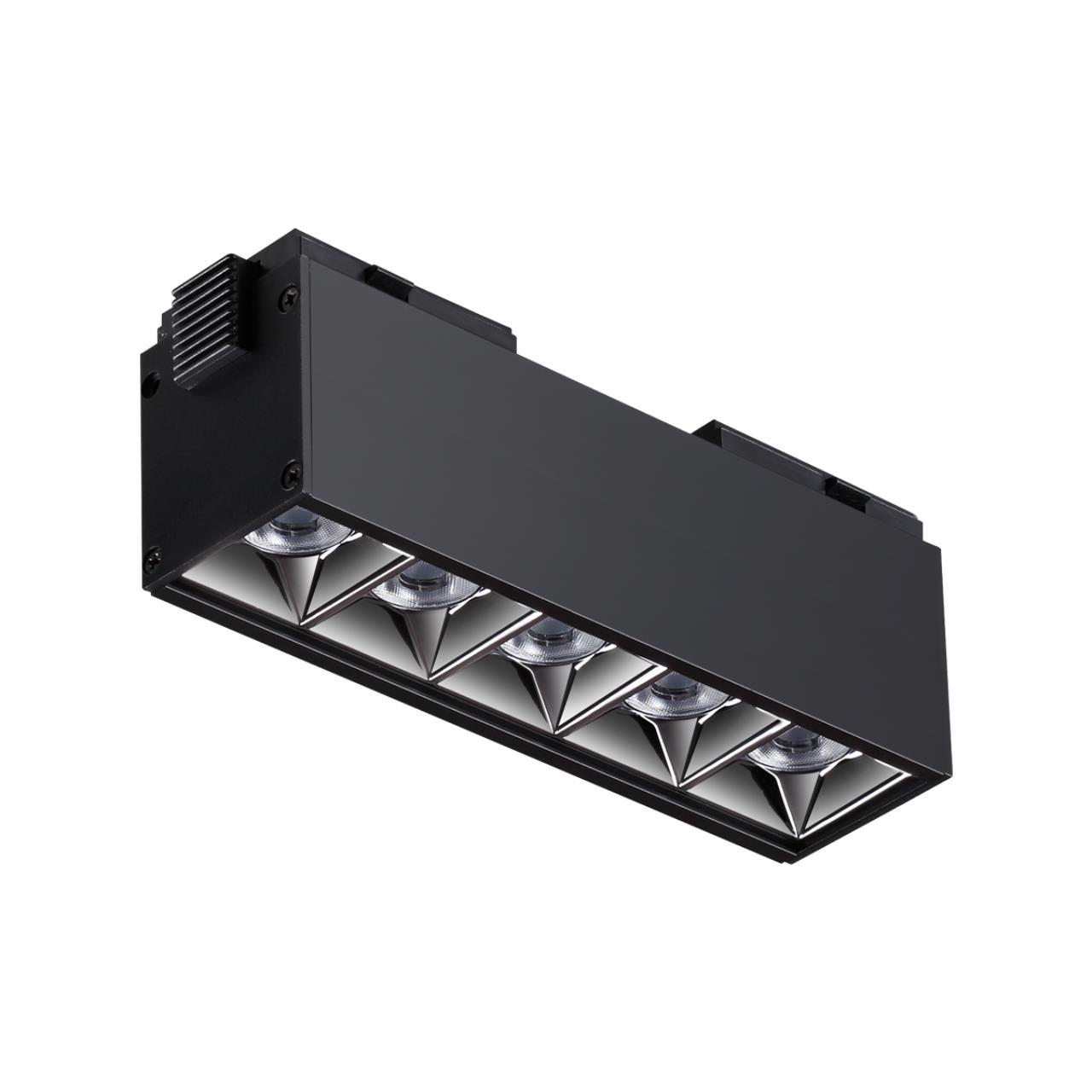 358523 SHINO NT21 000 черный Трековый светильник для низковольного шинопровода IP20 LED 4000K 10W 48V KIT - фото 1 - id-p155512822