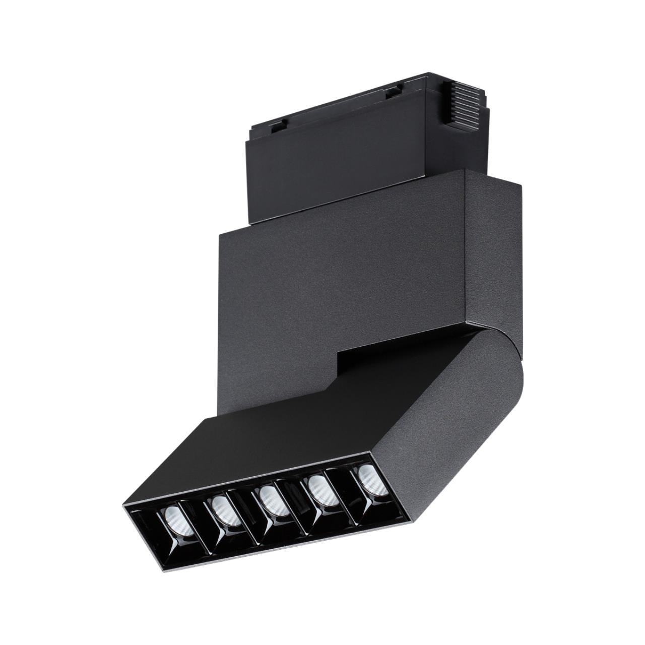 358535 SHINO NT21 000 черный Трековый светильник для низковольного шинопровода IP20 LED 4000K 12W 48V KIT - фото 1 - id-p155512834