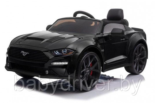 Детский электромобиль RiverToys Ford Mustang GT A222MP (черный) лицензия