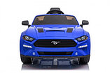 Детский электромобиль RiverToys Ford Mustang GT A222MP (синий) лицензия, фото 2