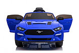 Детский электромобиль RiverToys Ford Mustang GT A222MP (синий) лицензия, фото 4