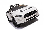 Детский электромобиль RiverToys Ford Mustang GT A222MP (белый) лицензия, фото 2