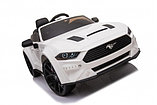 Детский электромобиль RiverToys Ford Mustang GT A222MP (белый) лицензия, фото 2