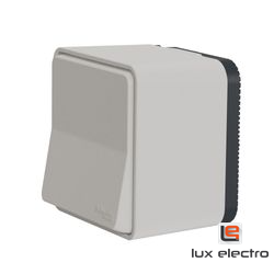 Кнопочный выключатель открытой установки MUREVA S Schneider electric, белый, IP55 - фото 1 - id-p155513056