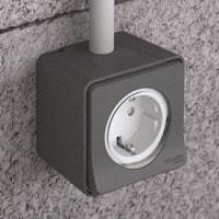 Кнопочный выключатель открытой установки MUREVA S Schneider electric, антрацит, IP55 - фото 8 - id-p155513057
