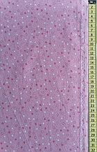 Фланель Розовая в горошек 90см 100% хлопок  БПХО (отрезаем от 1 метра)