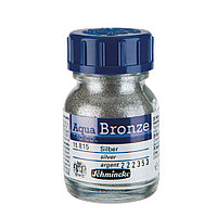 Металлический пигмент для акварели Schmincke Aqua Bronze Powder, silver, №815, 50 мл