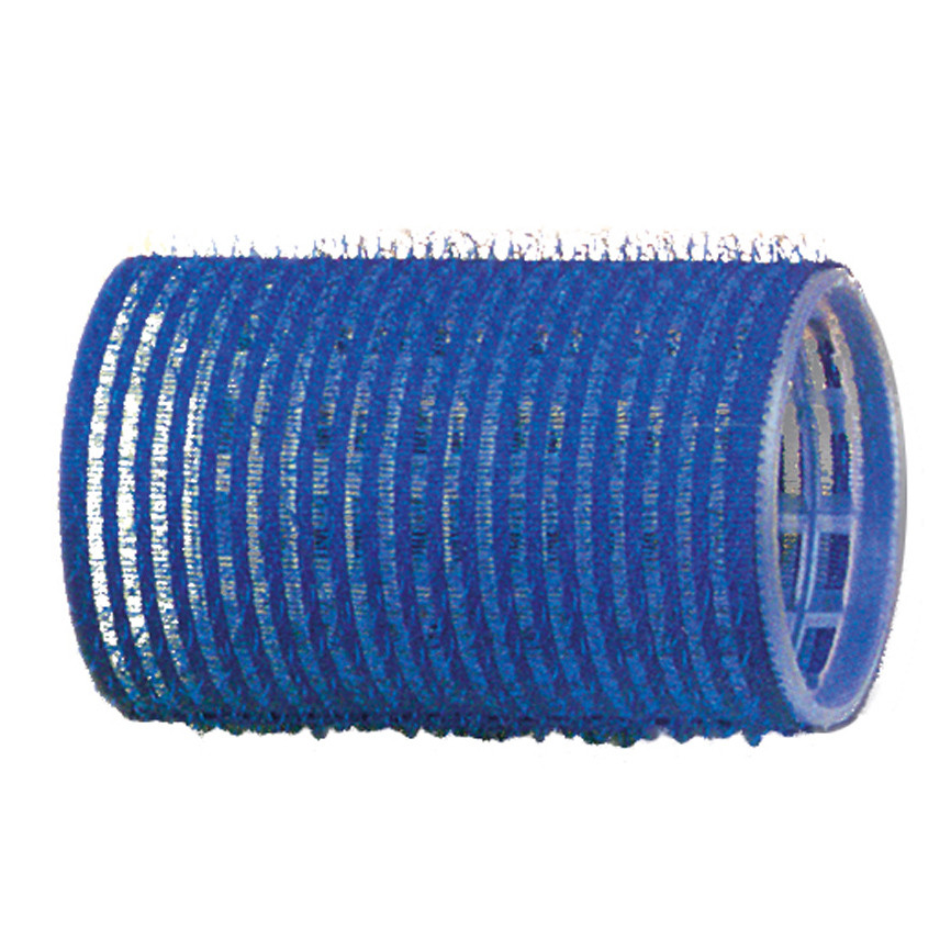 Бигуди-липучки Dewal синие d40 мм, 12 шт - фото 1 - id-p155544328