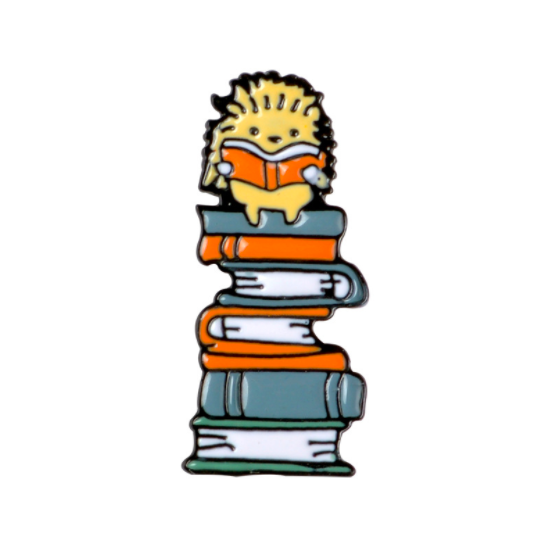 Значок "Ежик-книги"
