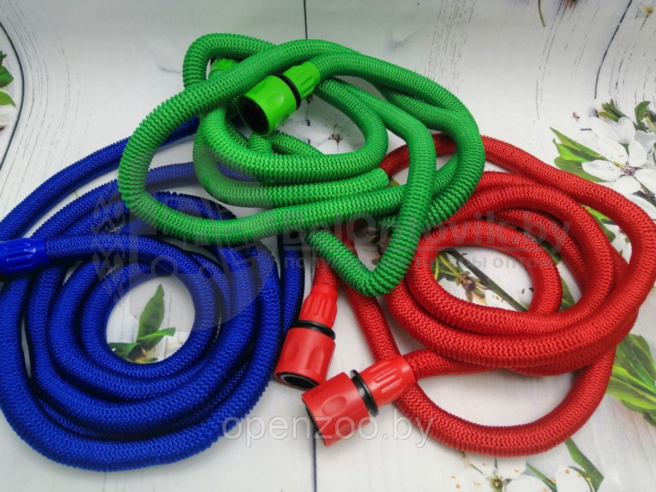 РАСПРОДАЖА. Шланг саморасширяемый садовый для воды Magic Garden Hose (2.8m - 13.5m) NEW ОРИГИНАЛ с - фото 7 - id-p155550982