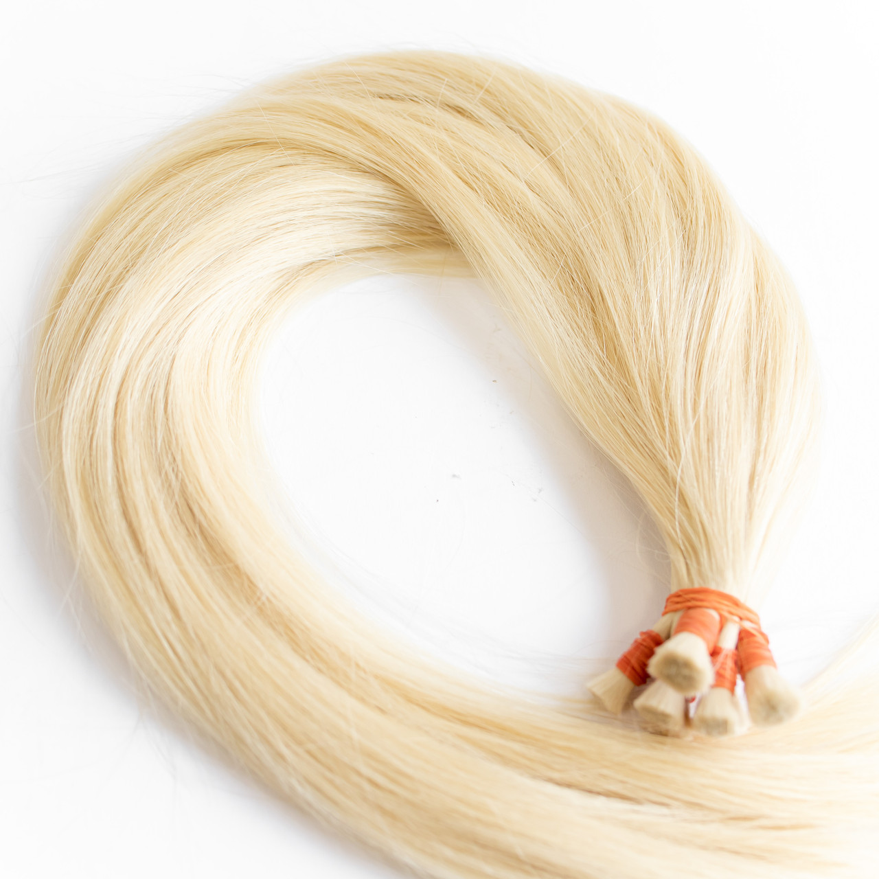 Русские волосы для наращивания Flario 50 см, тон 10.3 - фото 1 - id-p155544576