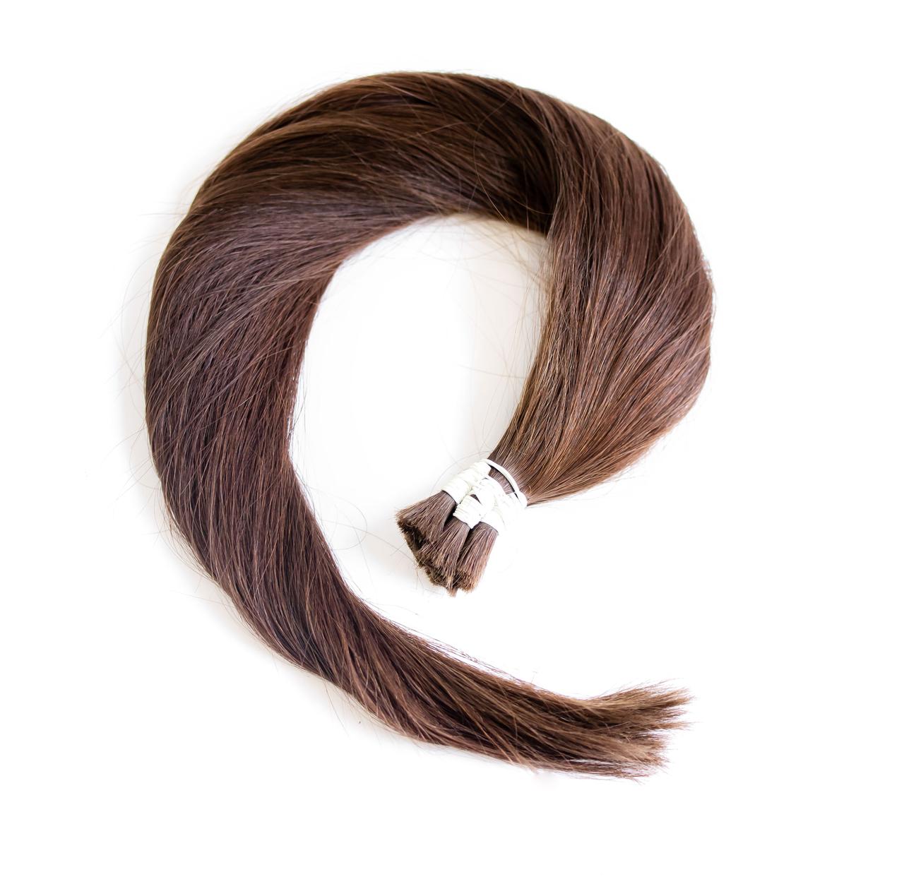 Русские волосы для наращивания Flario 50 см, тон 3.0 - фото 1 - id-p155544579