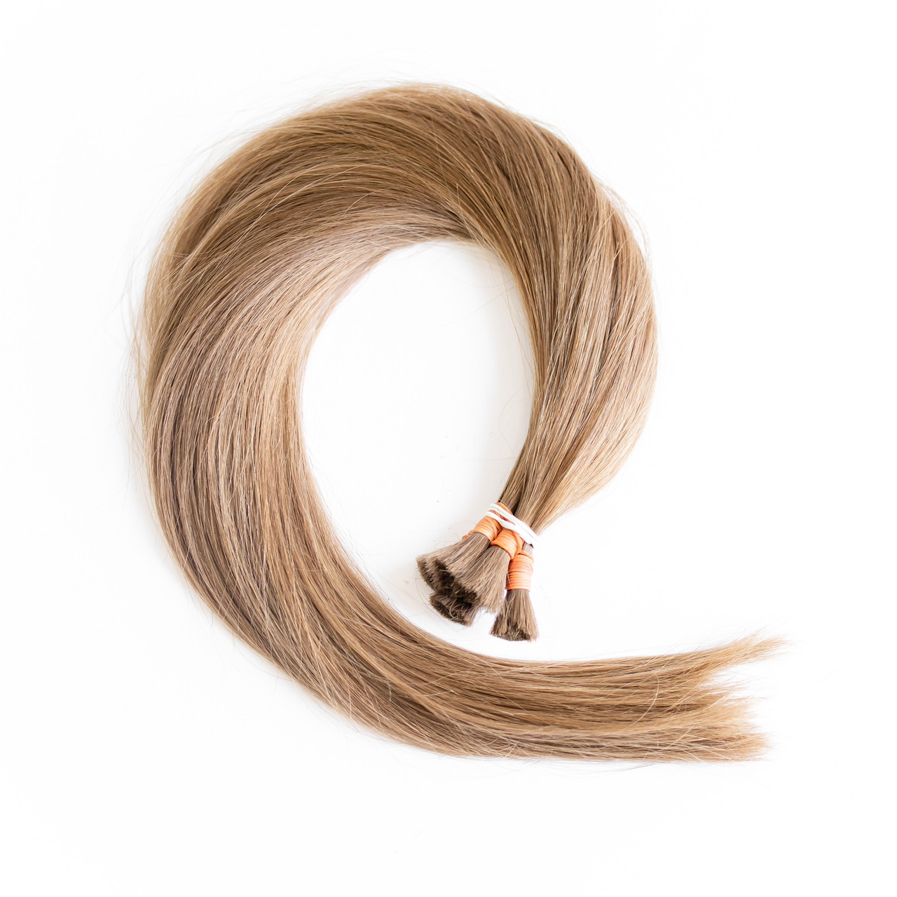Русские волосы для наращивания Flario 50 см, тон 6.3 - фото 1 - id-p155544585