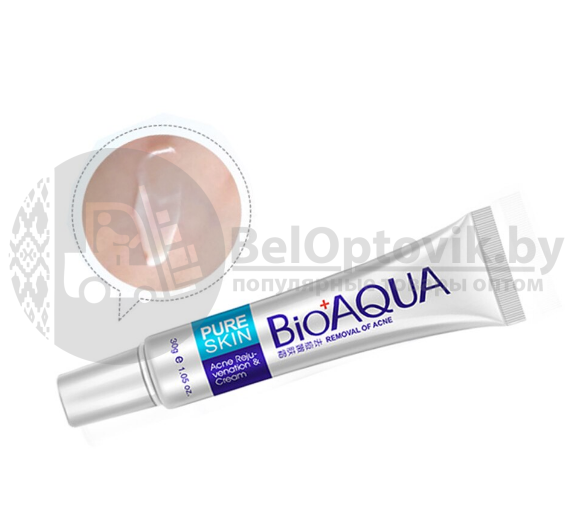Концентрированный крем от прыщей и акне для точечного применения BioAqua Removal of Acne, 30 мл - фото 2 - id-p155551009