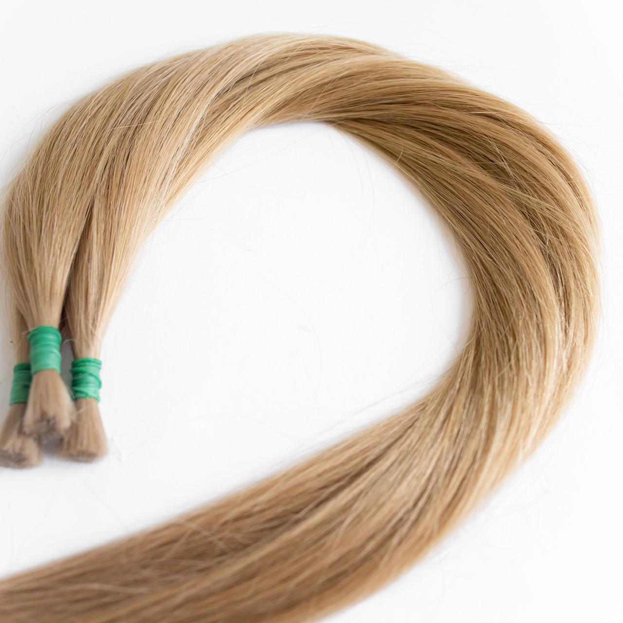 Русские волосы для наращивания Flario 50 см, тон 8.0 - фото 1 - id-p155544593