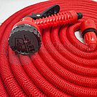 Шланг саморасширяемый садовый для воды Magic Garden Hose (8.5m - 35.3m) NEW ОРИГИНАЛ с пулевизатором Зеленый, фото 9