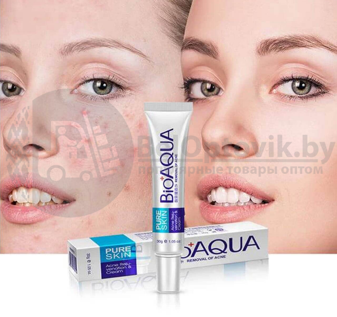 Концентрированный крем от прыщей и акне для точечного применения BioAqua Removal of Acne, 30 мл - фото 4 - id-p155552103