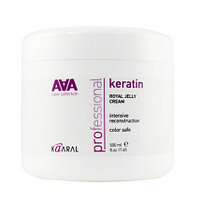 Кератиновая маска для волос Kaaral Keratin Royal Jelly Cream, 500 мл