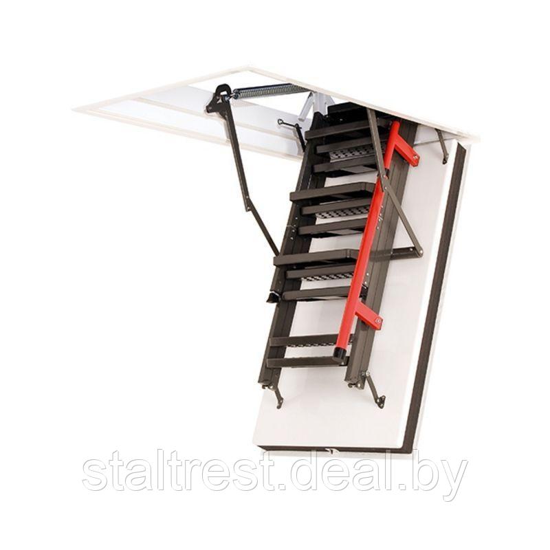 Металлическая чердачная лестница для высоких потолков Fakro LMP 60*144(складная) - фото 1 - id-p155611532