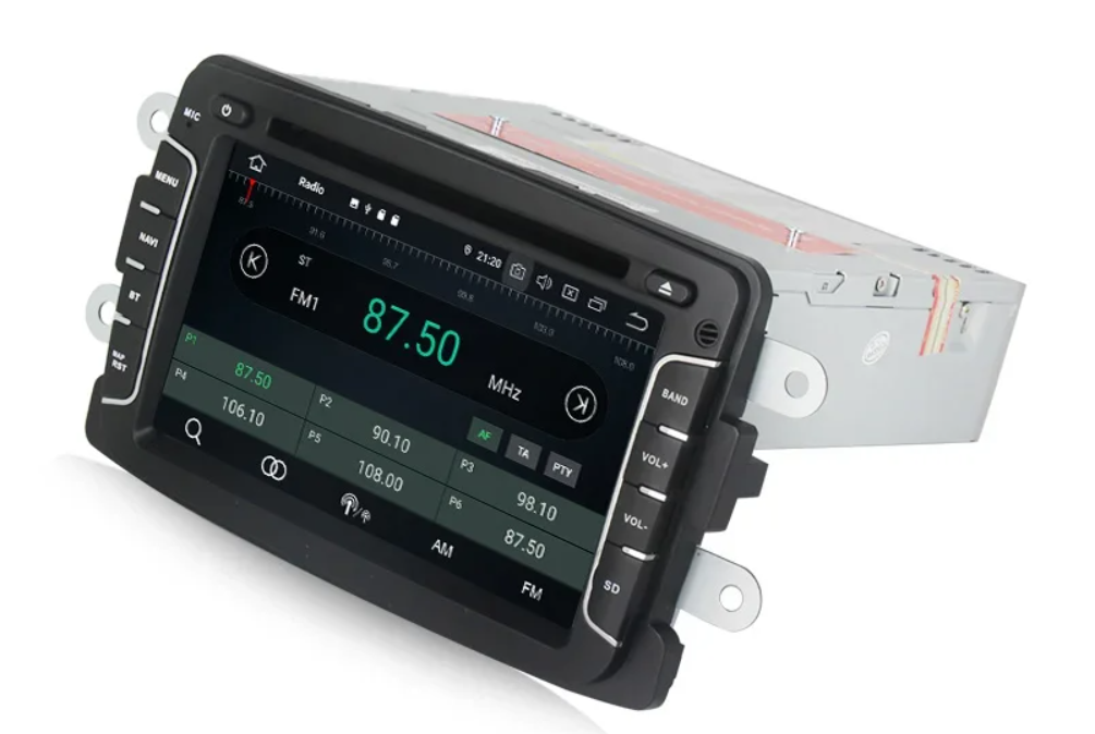 Штатная магнитола Carmedia 4G/LTE для Renault Duster на Android 10 - фото 3 - id-p155612298