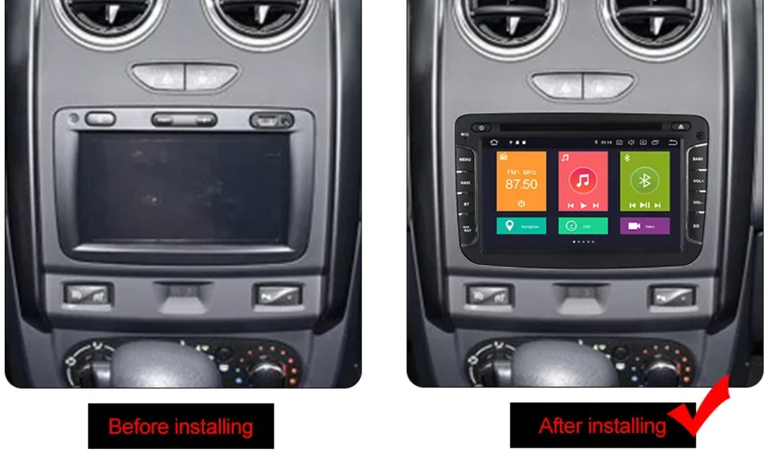 Штатная магнитола Carmedia 4G/LTE для Renault Duster на Android 10 - фото 6 - id-p155612298