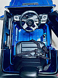 Детский электромобиль RiverToys Mercedes-Benz G63 T999TT (синий) глянец (автокраска) лицензия, фото 2