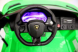 Детский электромобиль RiverToys Lamborghini Aventador SVJ A111MP (красный) лицензия двухместный, фото 4