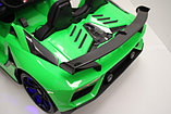 Детский электромобиль RiverToys Lamborghini Aventador SVJ A111MP (красный) лицензия двухместный, фото 6