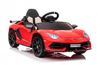 Детский электромобиль RiverToys Lamborghini Aventador SVJ A333MP (красный) лицензия